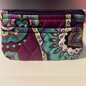 Vera Bradley NWOT Heather Purple Floral Paisley Wallet